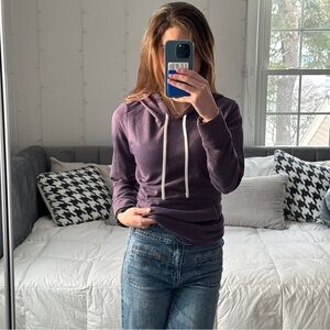 Eddie Bauer Women's Purple Zip Hoodie
